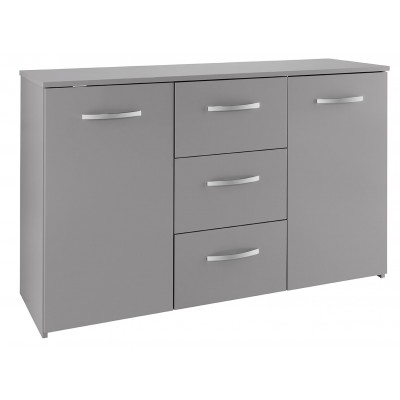 AH HAYWARD GREY 3DRW 2DR SIDEBOARD