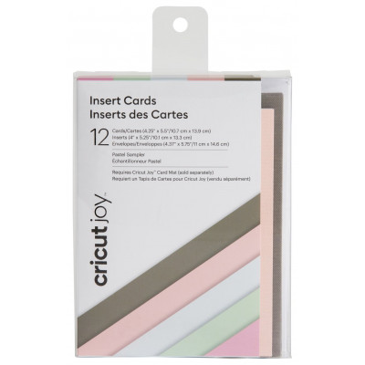 Cricut Joy Insert Cards - Pastel Sampler 12-Pack