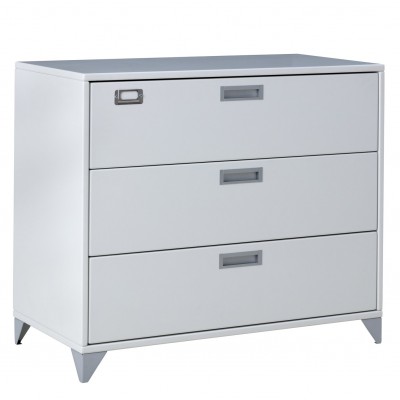 Argos Home Loft Locker 3 Drawer Chest - White