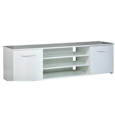 HAB HAYWARD WHITE WIDE TV UNIT 2DR