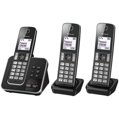 Panasonic Cordless Telephone with Answer Machine - Triple
