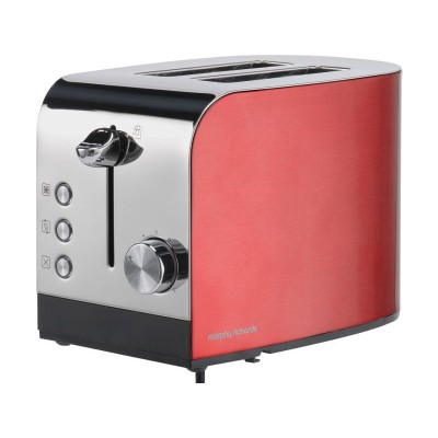 M RICHARDS ACCENTS RED 2 SL SS TOASTER  