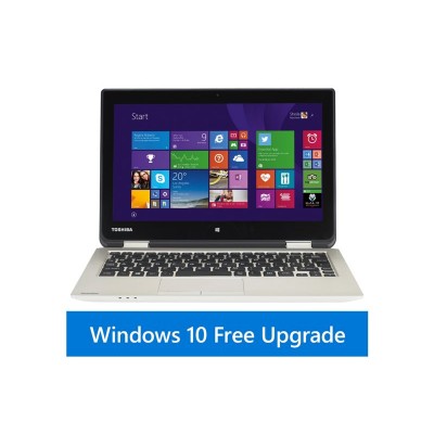 TOSHIBA 11 6IN CEL 4GB 500GB SLVR 2IN1  