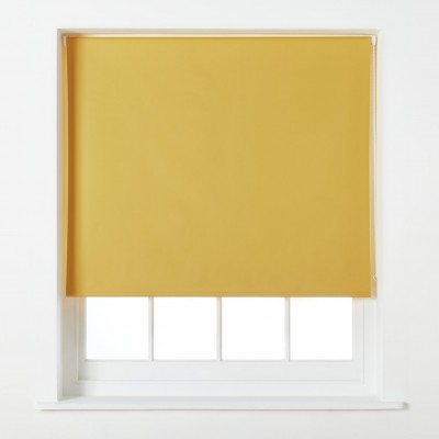 Argos Home Blackout Roller Blind - 3ft - Mustard