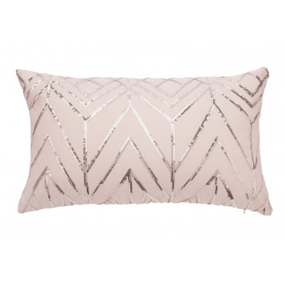 Home Blush Sequin Cushion 30x50