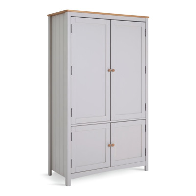 Habitat Bournemouth 4 Door Kitchen Larder - Grey