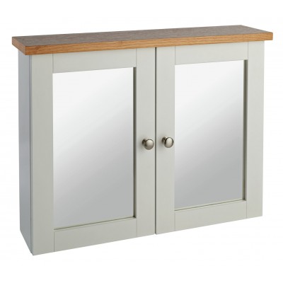 AH Livingston mirrored double cabinet