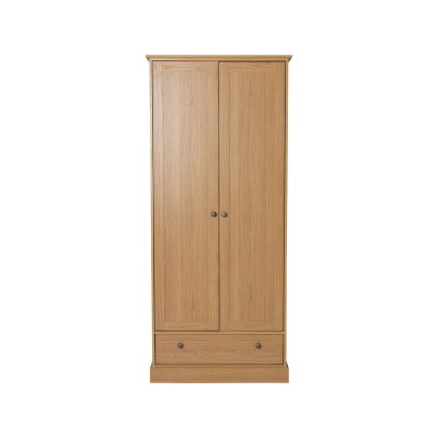 Kensington 2Dr 1Drw Robe Oak