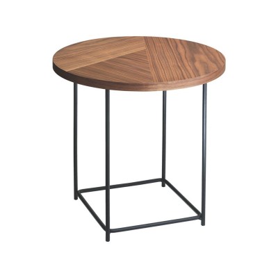 Habitat Coralie Side Table - Walnut