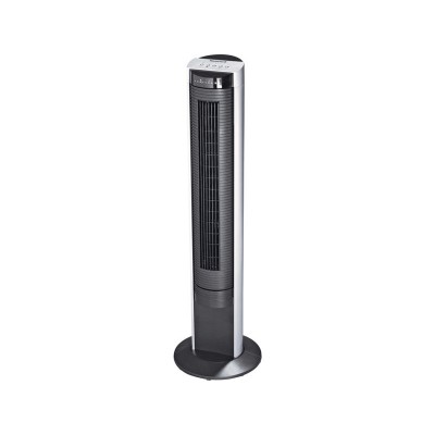 Honeywell Grey and Black Oscillating Tower Fan