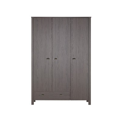 Marlow 3Dr 1Drw Robe Dark Oak           
