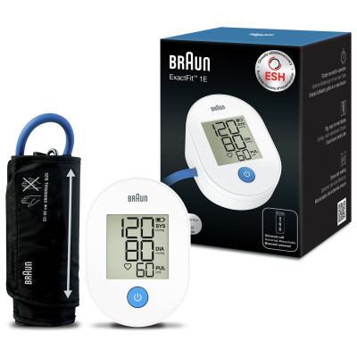 Braun ExactFit 1E Upper Arm Blood Pressure Monitor