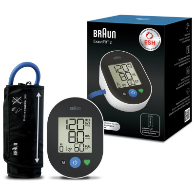 Braun ExactFit 2 Upper Arm Blood Pressure Monitor