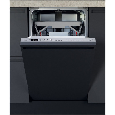 Hotpoint HSIO 3T223 WCE UK N Slimline Dishwasher - Silver