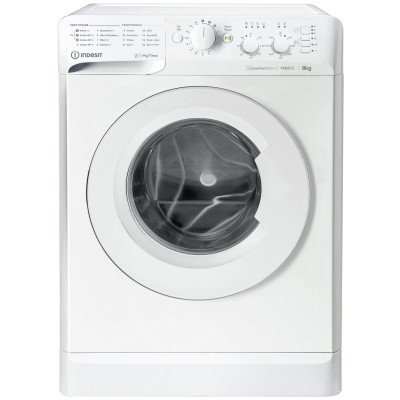 Indesit MTWC81495WUK 8KG 1400 Spin Washing Machine - White