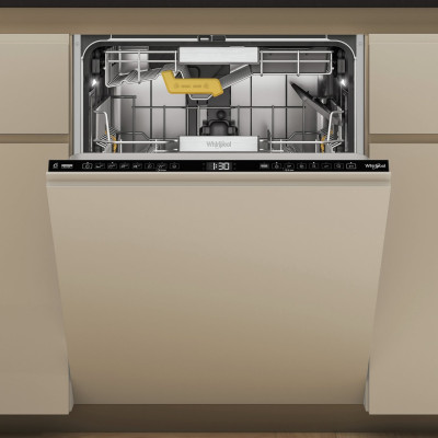 Whirlpool W8I HF58 TU UK Full Size Integrated Dishwasher