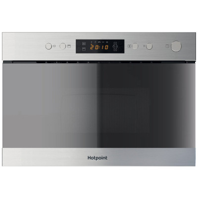 Hotpoint MN 314 IX H Built-In Microwave - Silver
