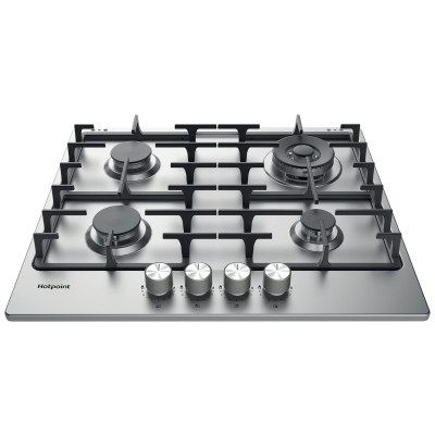 Hotpoint PPH 60G DF IX UK Gas Hob - Stainless Steel