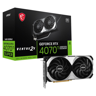 MSI RTX 4070 TI SUPER 16GB VENTUS 2X OC