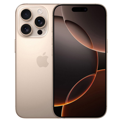 SIM Free iPhone 16 Pro Max 5G 1TB AI Mobile Phone - Desert