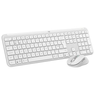 Logitech MK950 Signature Slim Keyboard and Mouse - Off White