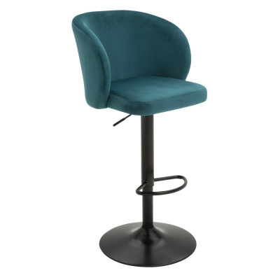 Argos Home Alice Velvet Bar Stool - Teal