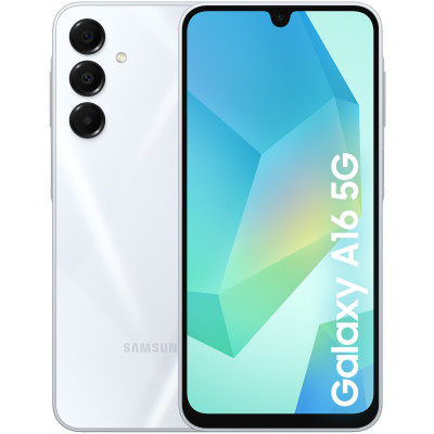 SIM Free Samsung A16 5G 128GB Mobile Phone - Light Grey