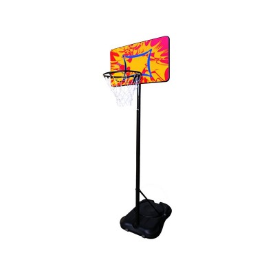Sure Shot Little Shot Basketball Unit Coloured Backboard