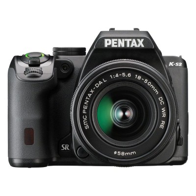 RICOH K S2 SLR CAMERA BLACK 18 50MM     