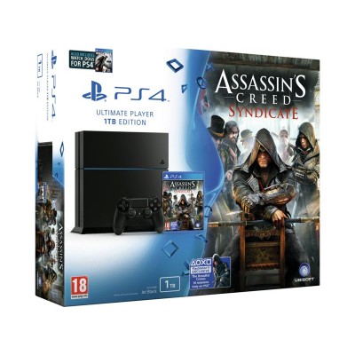 PS4 1TB & AC SYNDICATE & WATCHDOGS      