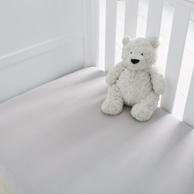 grey cot bed sheets