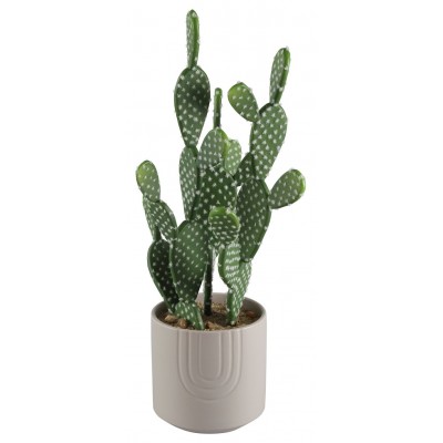 AH SAHARA FAUX LARGE POTTED CACTI