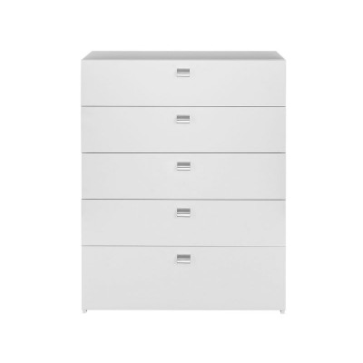 Windermere 5 Drawer Chest - White