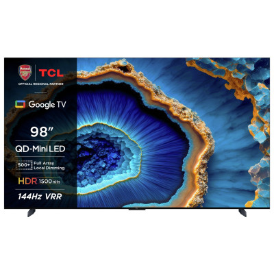 TCL 98 Inch 98C805K Smart 4K Ultra HD HDR Mini LED TV