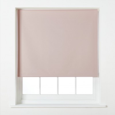 Argos Home Blackout Roller Blind - 2ft - Blush