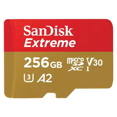 SANDISK EXTREME MICRO 256GB SD ADPTR