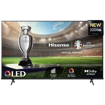 Hisense 100 Inch 100E7NQTUK Smart 4K UHD HDR QLED Freely TV