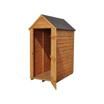 OVERLAP APEX 3X5 SHED ASSEMBLED