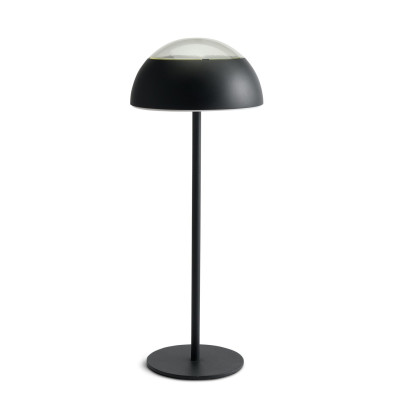 Habitat Solar Black Metal Table Lamp