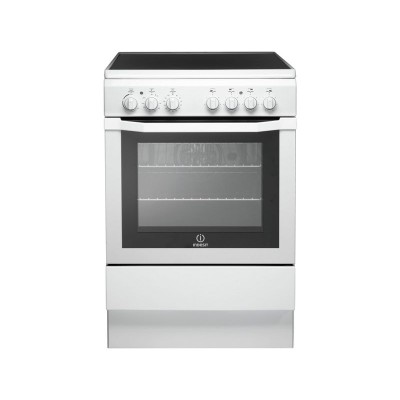 Indesit I6VV2AW 60cm Single Oven Electric Cooker - White