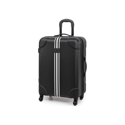 IT Luggage Hard Shell Expandable Suitcase - Black and White