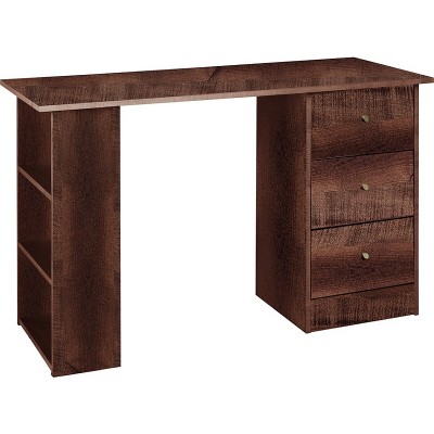 New Malibu 3 Drw Desk Wenge             