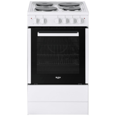 Bush BESAW50W 50cm Freestanding Electric Cooker - White
