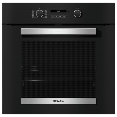 Miele H2465B Built In Single Electric Oven - Black