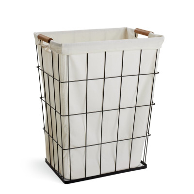 Habitat Industrial Laundry Basket - White