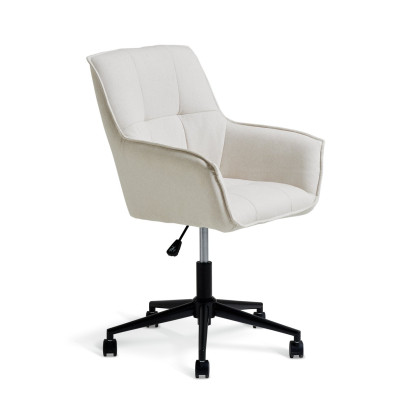 Habitat Rama Fabric Office Chair - White