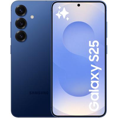 SIM Free Samsung Galaxy S25 5G 256GB AI Mobile Phone - Navy
