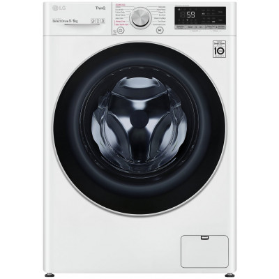 LG FWV696WSE 9/6KG 1400 Spin Washer Dryer - White