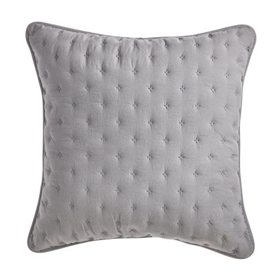 Argos Home Pinsonic Cushion - Charcoal - 50x50cm