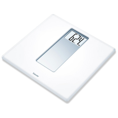 Beurer PS160 XXL Acrylic Digital Bathroom Scales - White